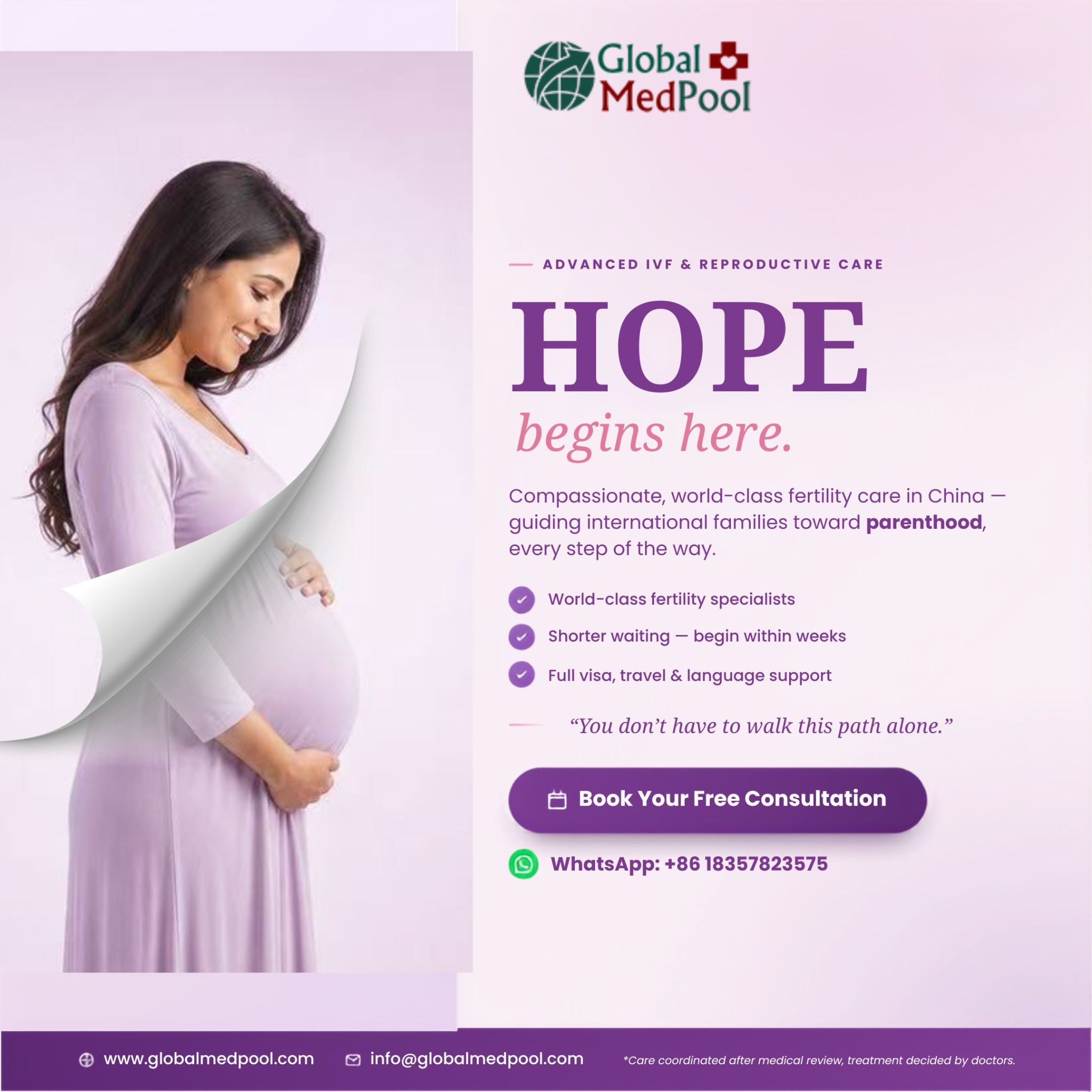 Best IVF Specialist in China | Global Med Pool – Advanced Fertility and Reproductive Care IVF specialists in China providing fertility and reproductive care for international families through Global Med Pool
