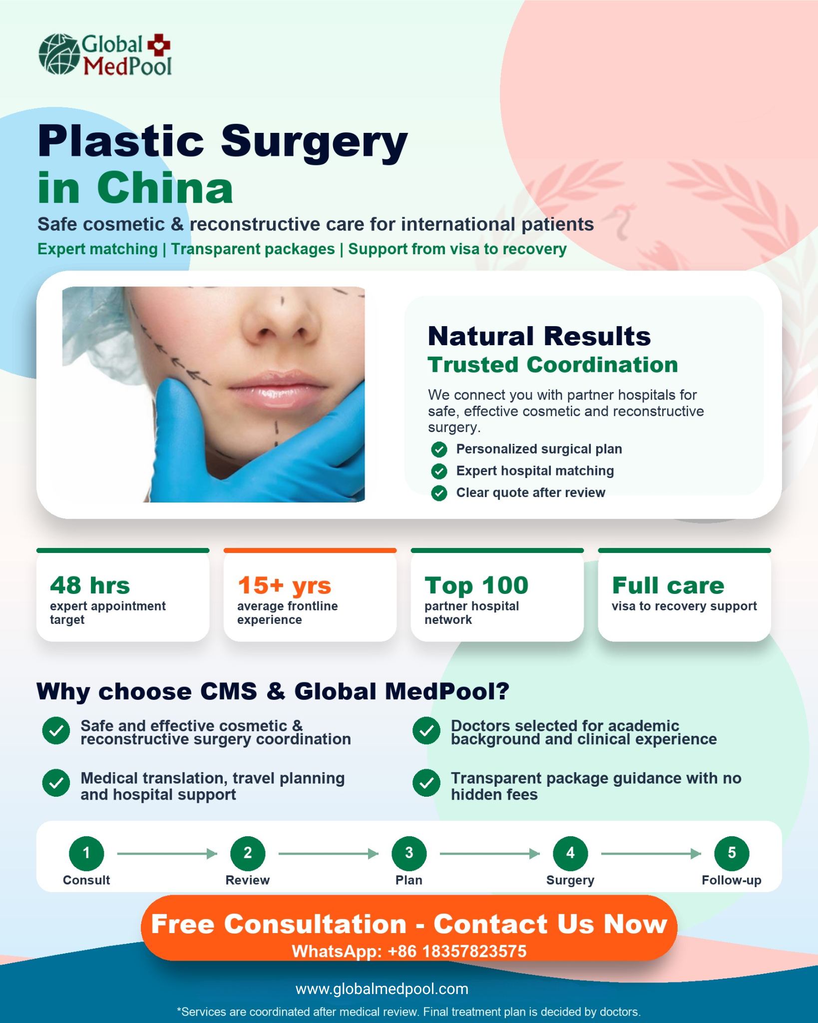 Best Plastic Surgeon in China | Global Med Pool – Cosmetic and Reconstructive Surgery Plastic surgeon in China providing cosmetic and reconstructive surgery services for international patients through Global Med Pool