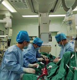81-year-old patient with coronary heart disease gets a new lease on life!