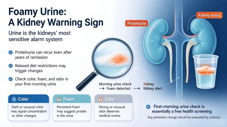 Foamy Urine: A Kidney Warning Sign